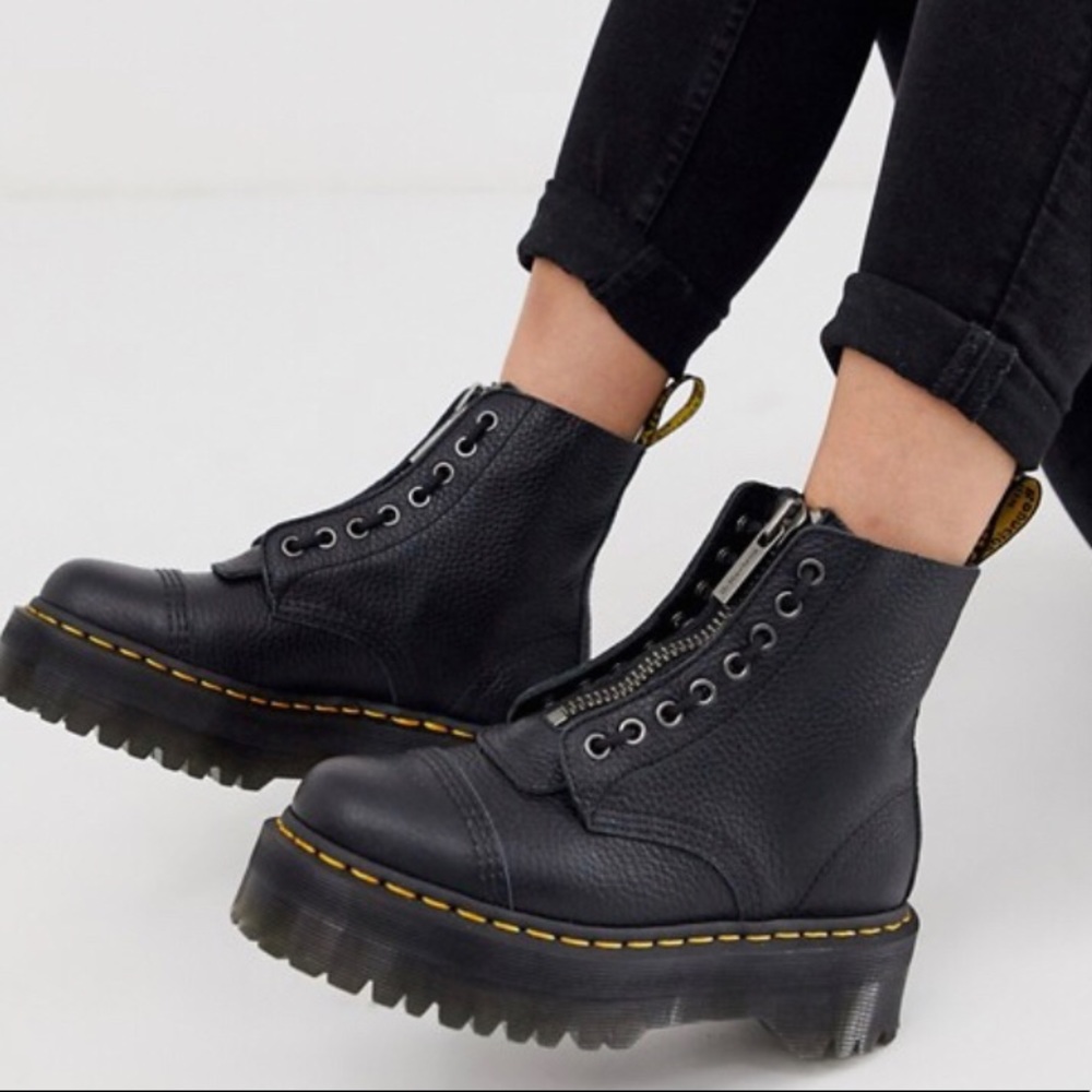 🔥Dr Martens Sinclair Flatform Zip Boots🔥